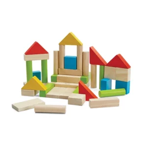 Plantoys kleurrijke blokken 40 blokken