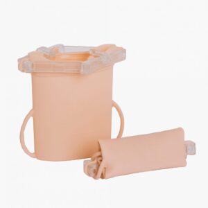 Baby on the Move Yummy Bag (2-pack) - Blush