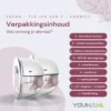Youha The Ins dubbel Gen 2 - 22 & 24 mm - Afbeelding 3