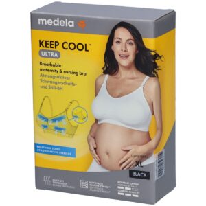 Medela keep cool ultra zwangerschaps- en voedingsbeha - zwart