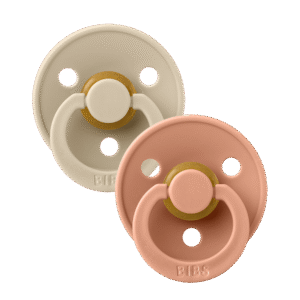 BIBS vanilla/peach 2