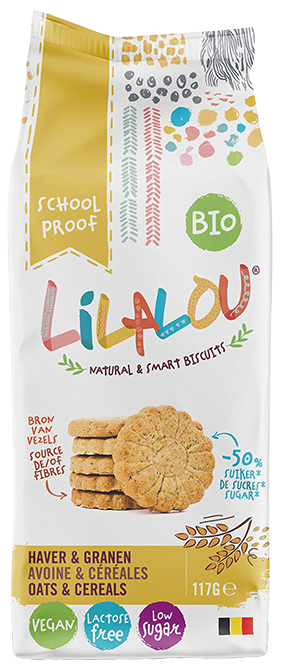 Lilalou Koekjes haver & granen 117g